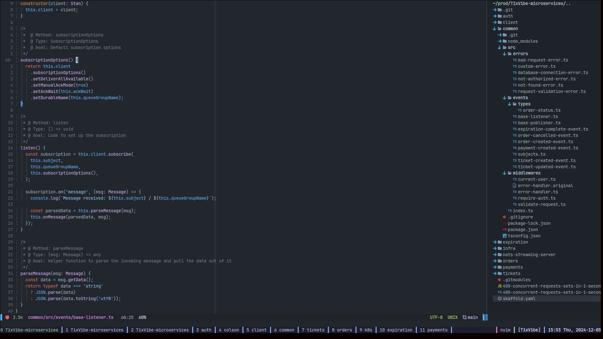 colson tmux npm