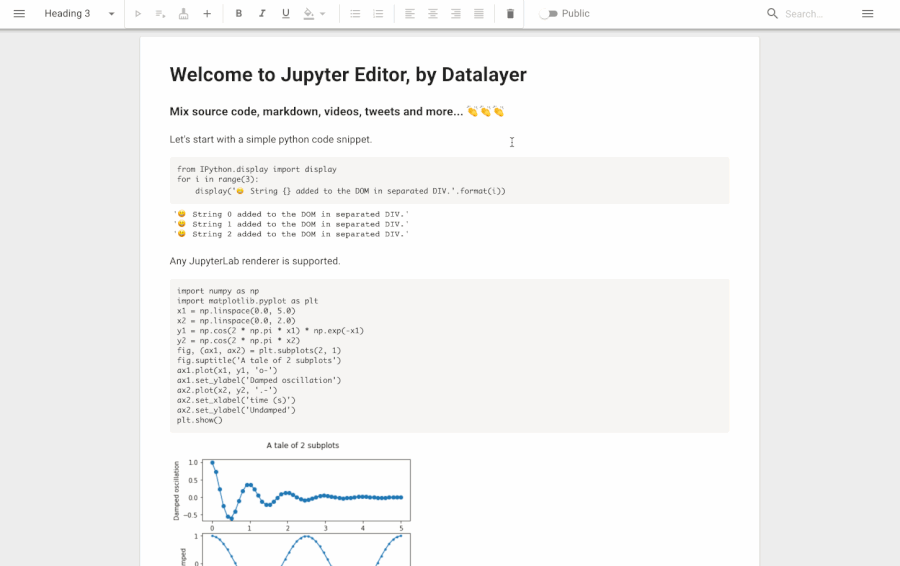 Jupyter React Slate