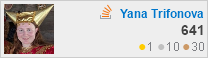 profile for Yana Trifonova at Stack Overflow, Q&A for professional and enthusiast programmers