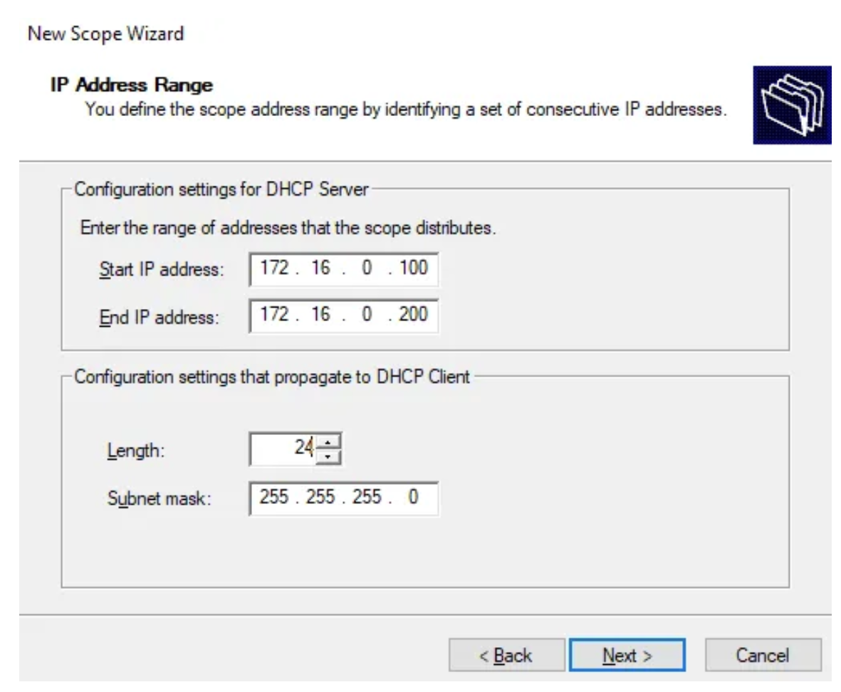 IP Address Ramge