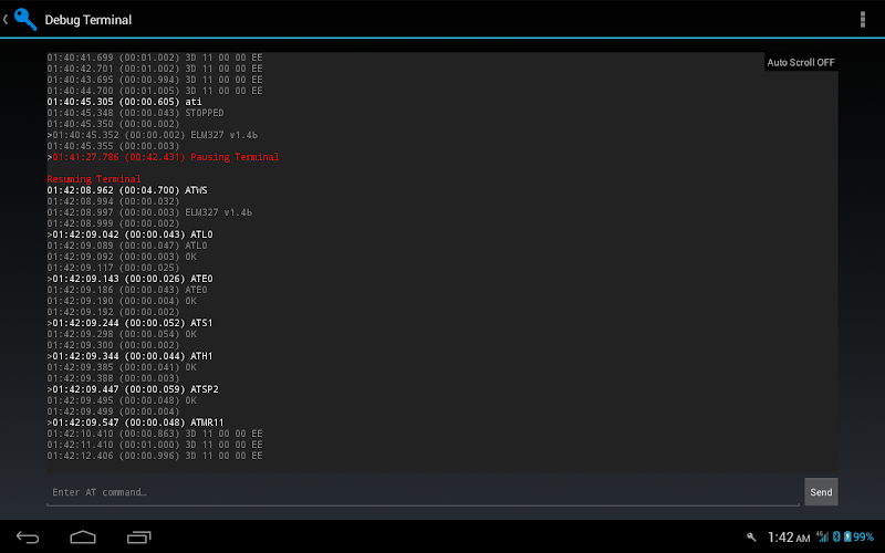 debug terminal