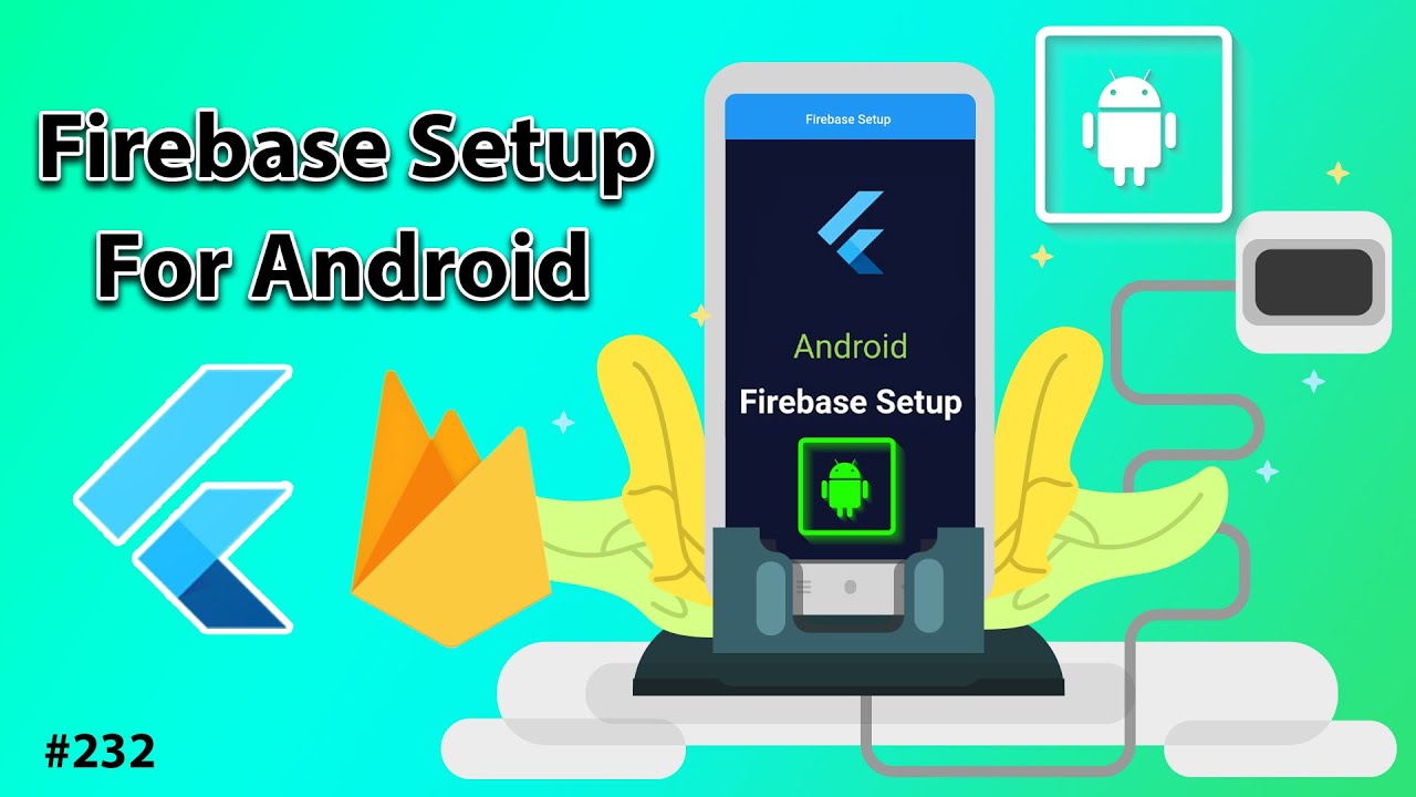 Flutter Tutorial - Firebase Setup For Android YouTube video