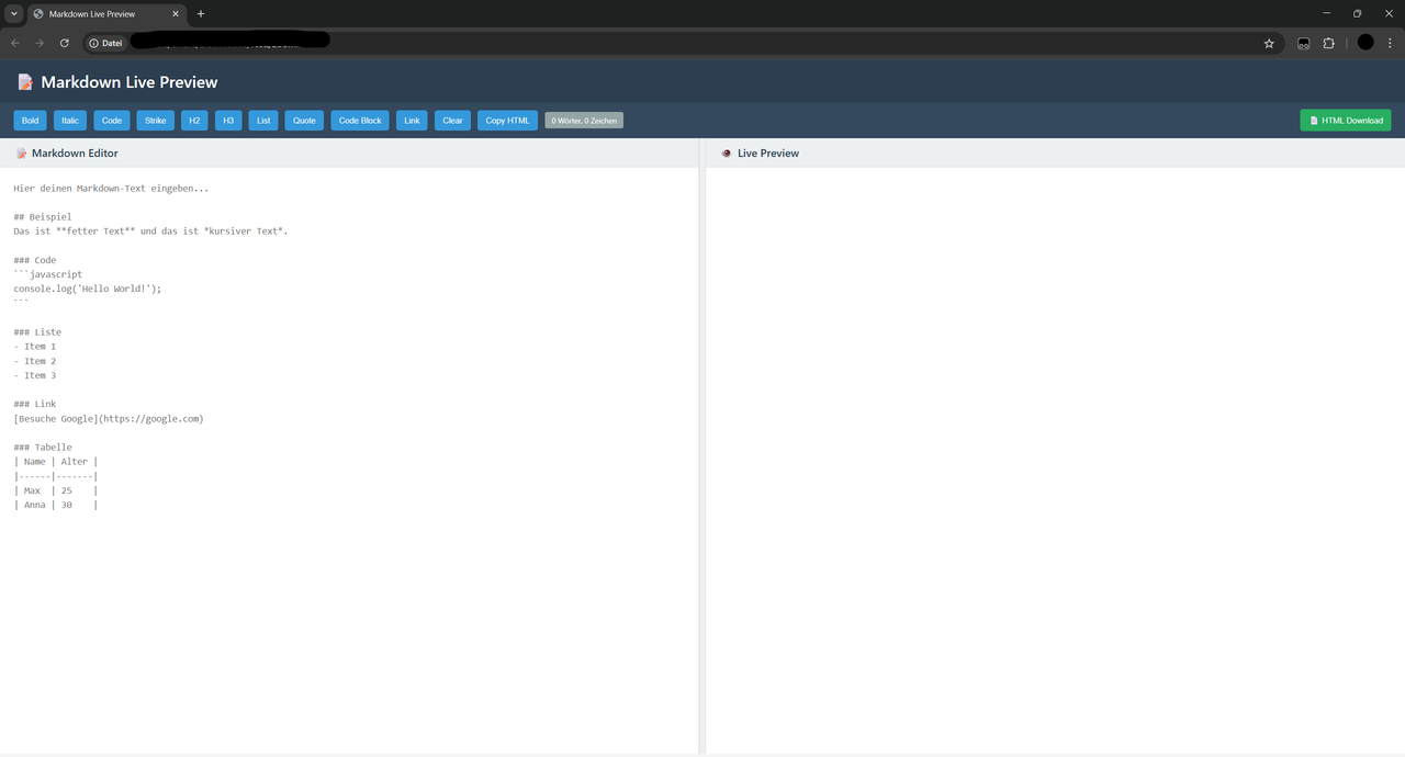 GitHub - RootGeek/Markdown-Live-Preview: Markdown Live Preview · GitHub