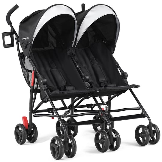 foldable-twin-baby-double-stroller-ultralight-umbrella-kids-stroller-black-1