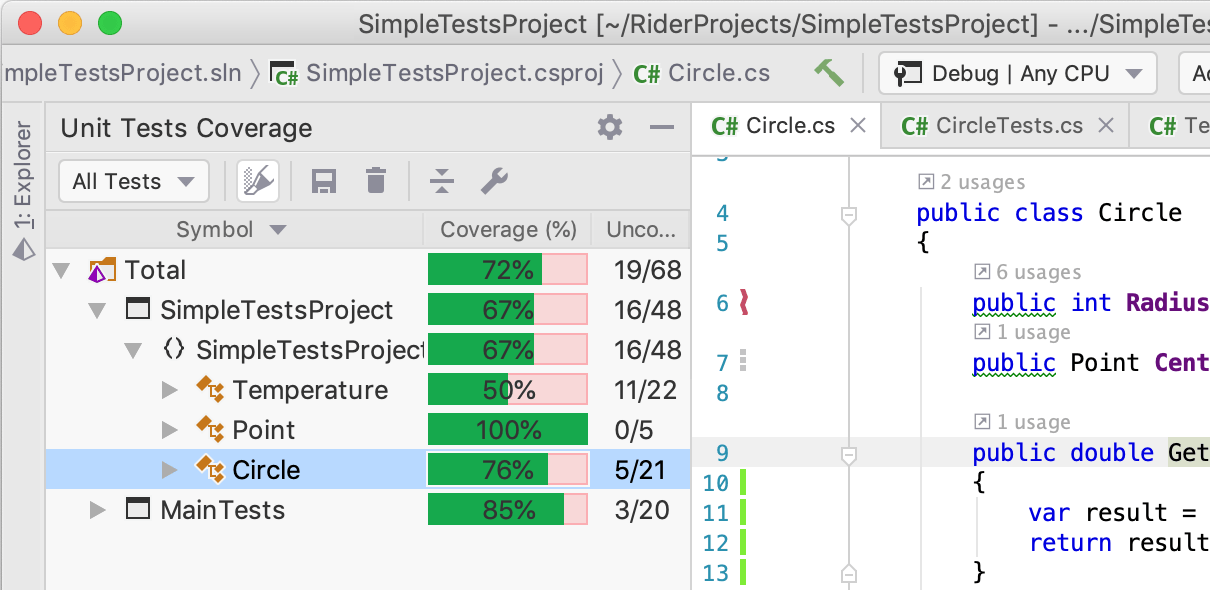 dotCover OSX FS · GitHub