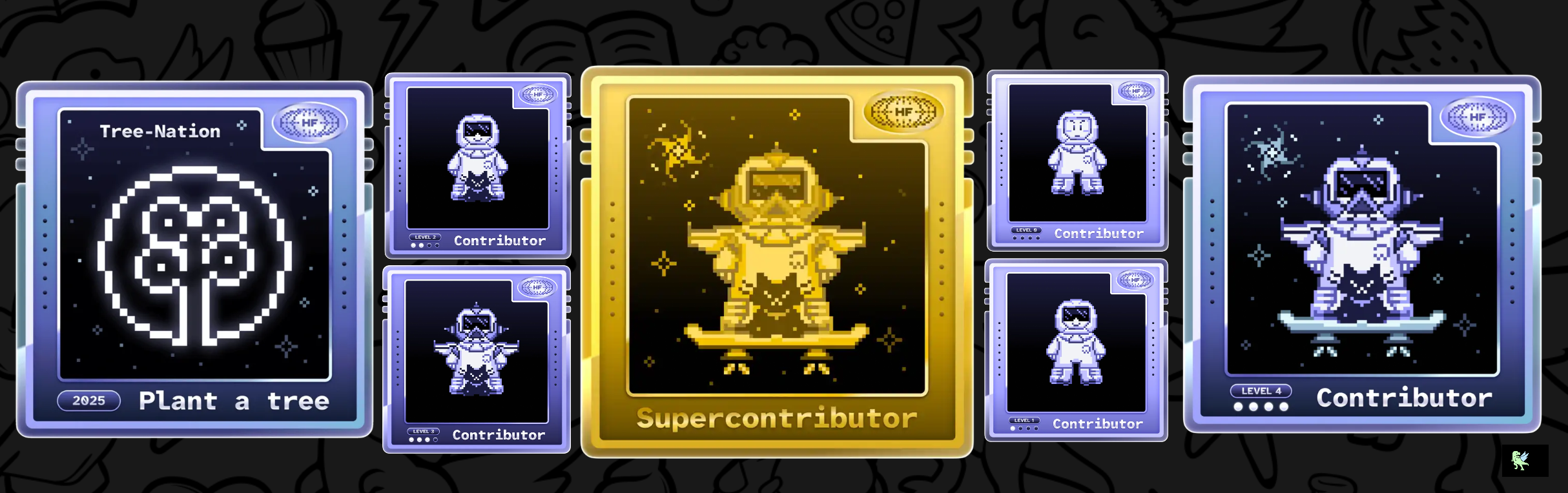 An image of @surajkewat72's Holopin badges, which is a link to view their full Holopin profile