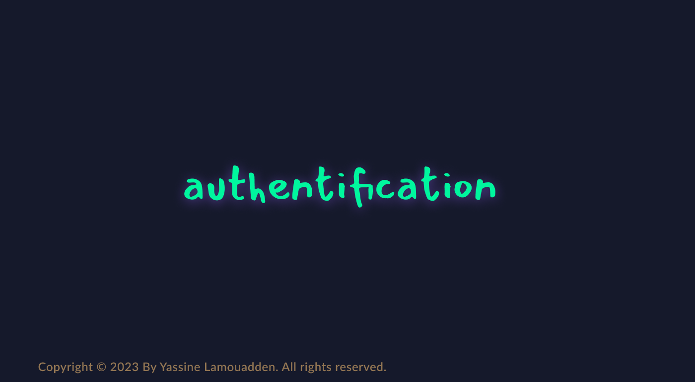 Authentification