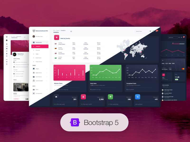 Material Dashboard PRO HTML