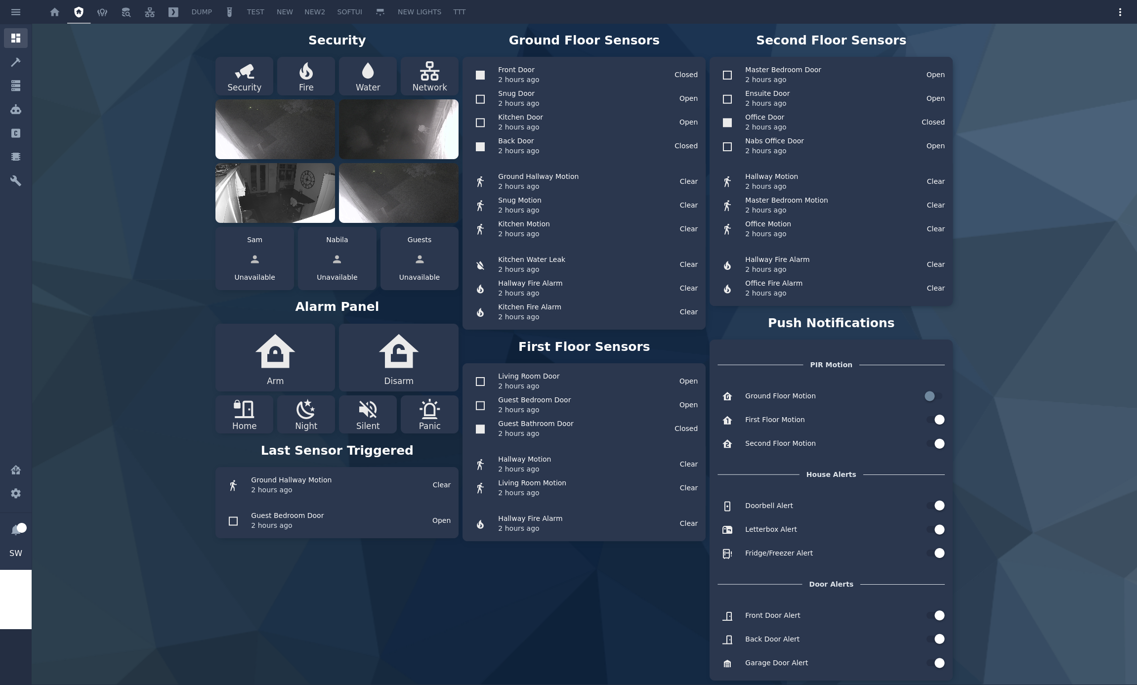 Security Dashboard