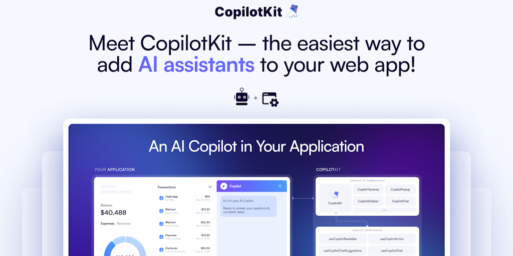 CopilotKit (feat. CoAgents) 