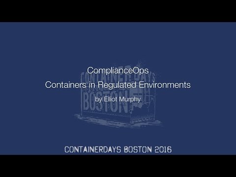 Video from Container Days Boston