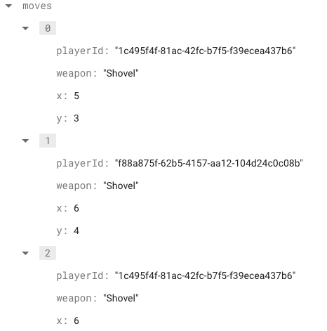 Firebase example data moves