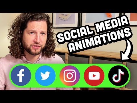 Free Social Media Icon Animations | Green Screen or Transparent Background