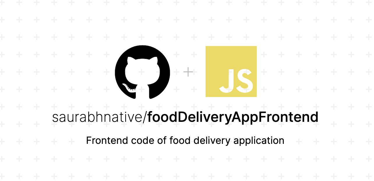 Frontend part of food delivery project