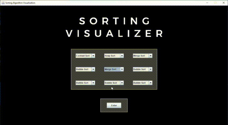 GitHub - aidenstern/sorting-algorithm-visualization