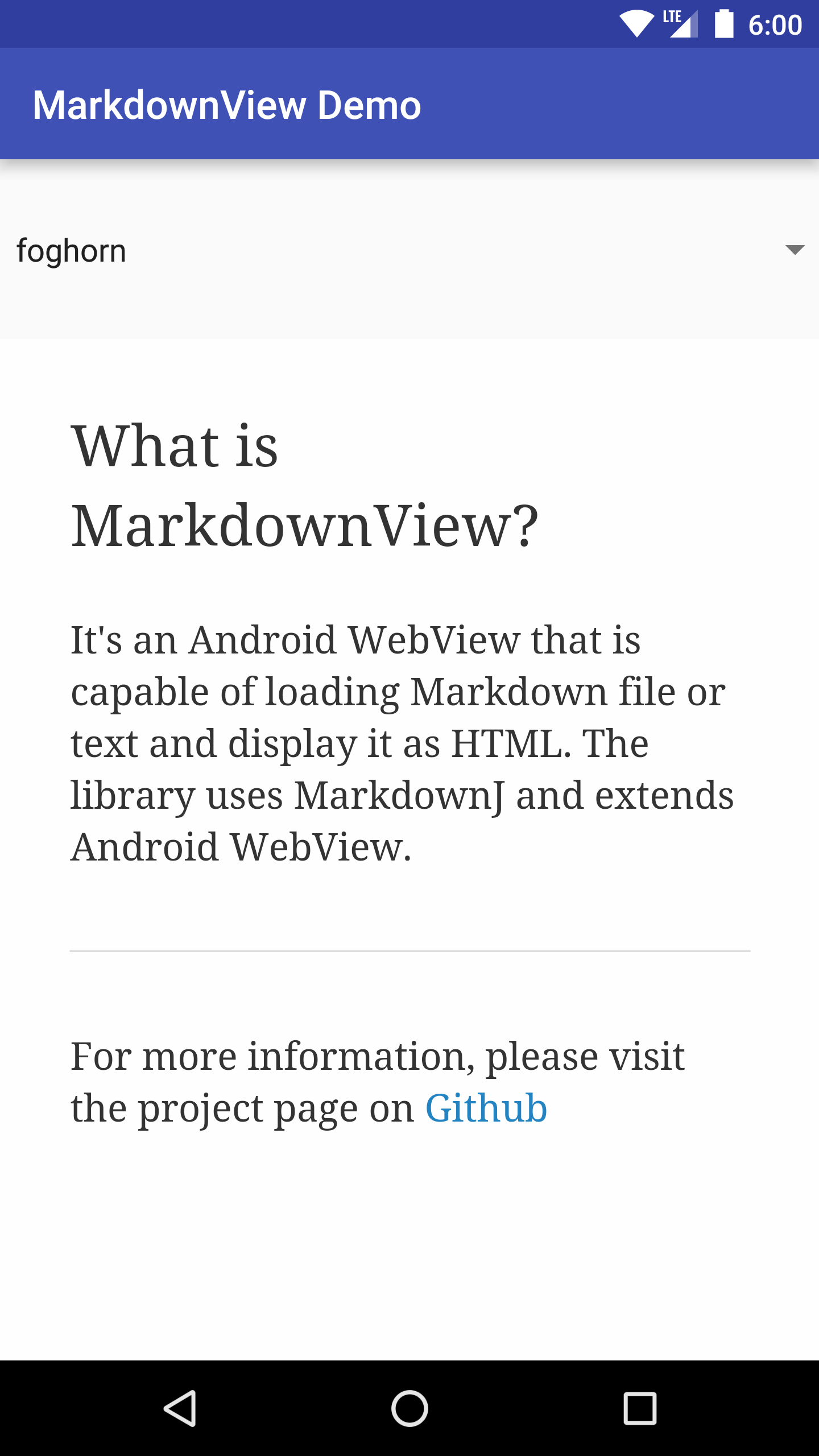 MarkdownView