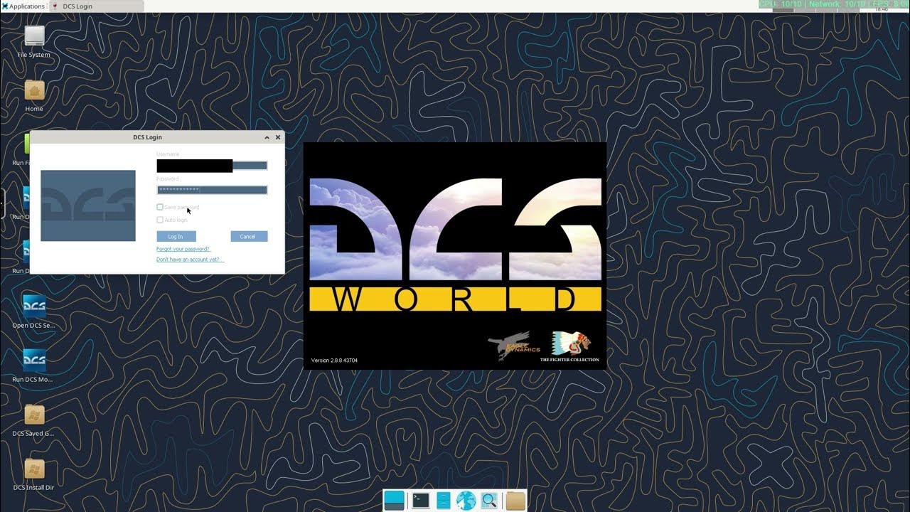  DCS World Dedicated Server Docker example install video 