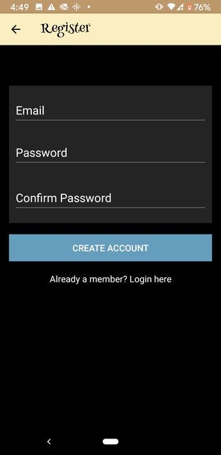 Create Account