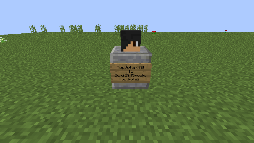 Example player-head signs