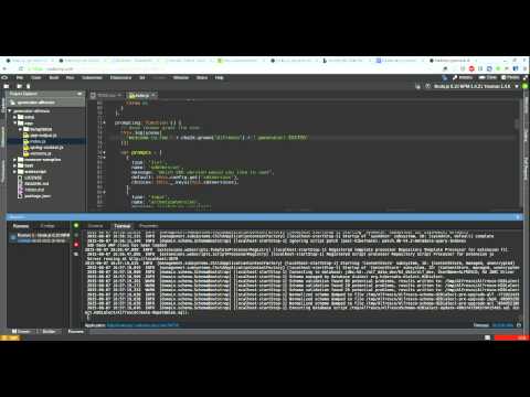 watch video demo using Codenvy