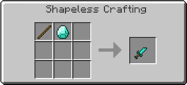 Diamond Knife Crafting Recipe