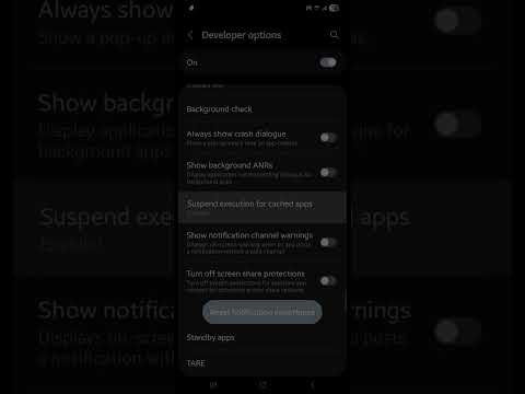 Watch the video below to find this option: