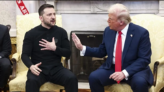 Zelensky ṣèlérí láti ṣèpàdé àlááfíà pẹ̀lú Trump lẹ́yìn tí wọn pariwo mọ́ ara wọn