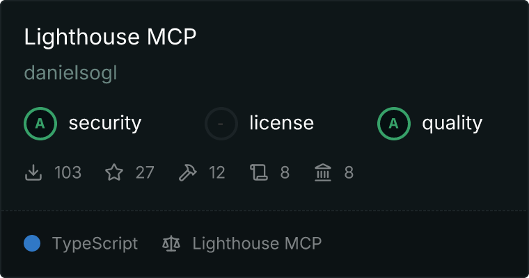 Lighthouse MCP server