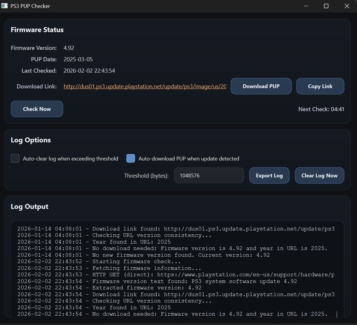 GitHub - esc0rtd3w/ps3-pup-checker: Checks for updated PS3 PUP files ...