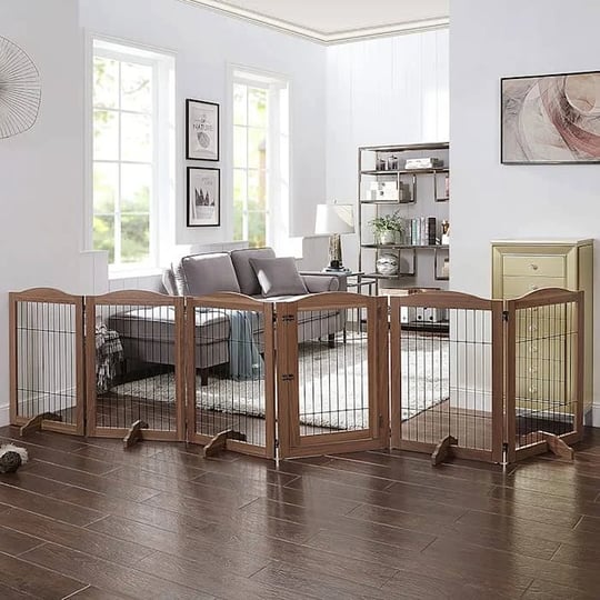 unipaws-extra-wide-freestanding-dog-gate-6-panels-pet-gates-with-5-support-feet-1