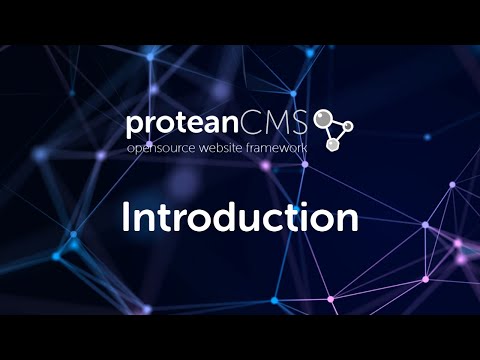 ProteanCMS Introduction Video