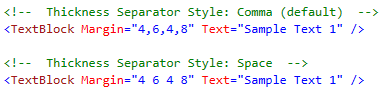 Thickness Separator Style Example