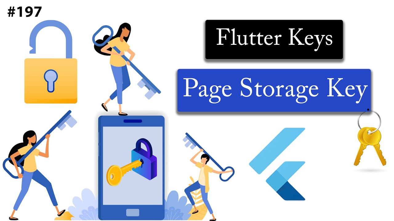 Flutter Tutorial - Flutter Keys - Page Storage Key YouTube video