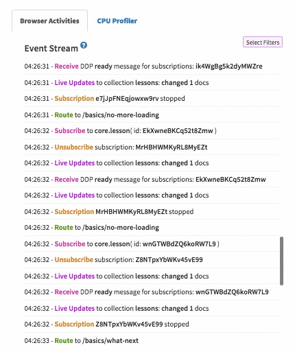 Improved Event Stream