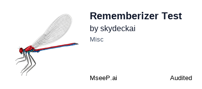 MseeP.ai Security Assessment Badge