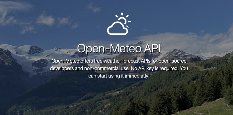 Open Meteo