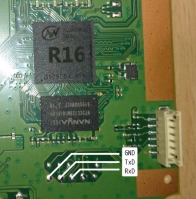 UART pinout