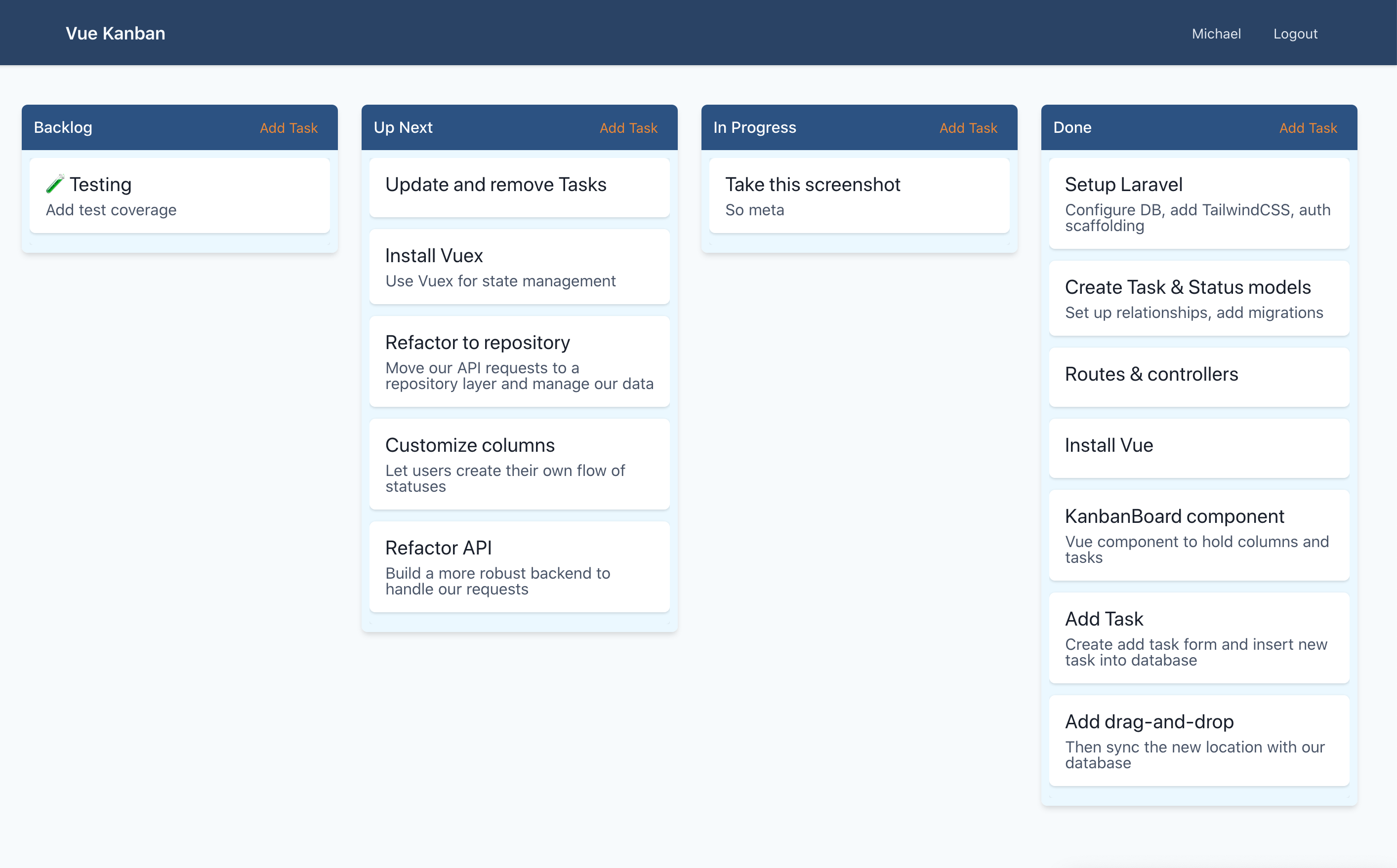 Complete Kanban