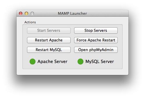 MAMP Launcher