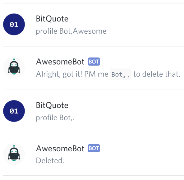 profile (PM) example
