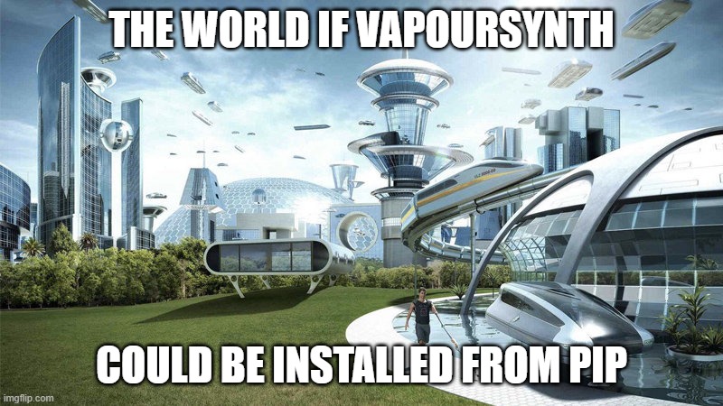 Making VapourSynth installable with `pip install vapoursynth` · Issue ...