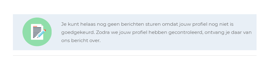e-matching user profile