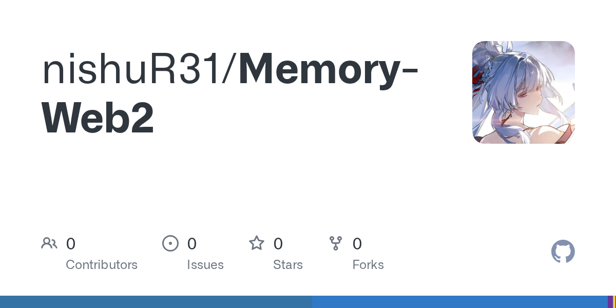 Memory web repository preview