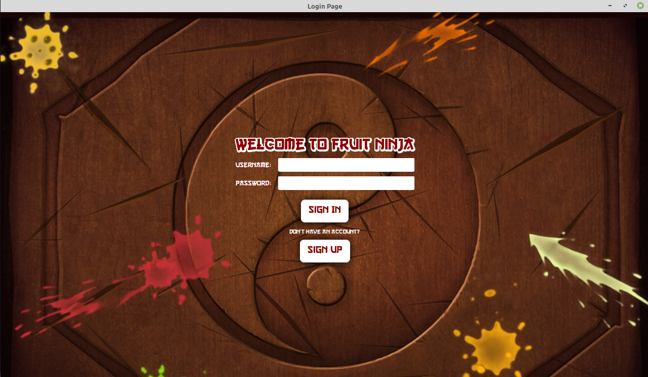 Login Page