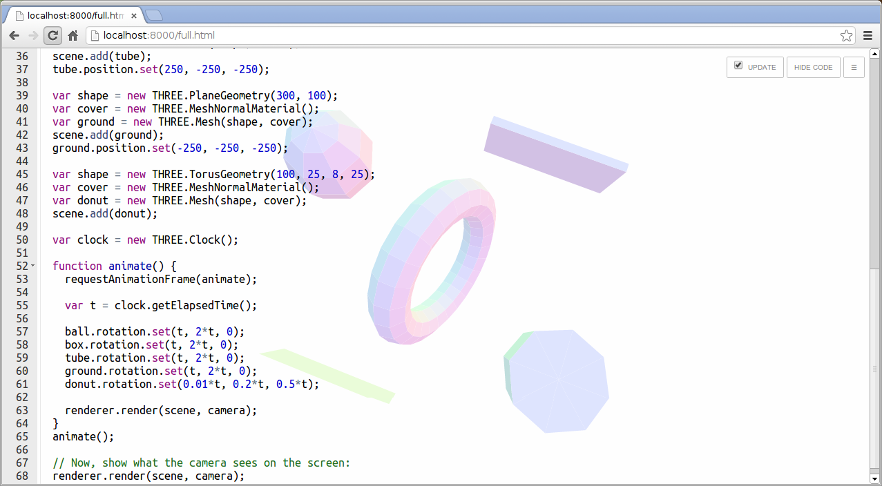 ICE Code Editor Screenshot