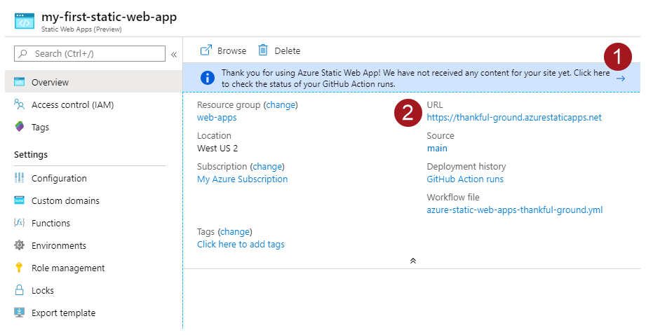 Microsoft Learn - SWA Overview