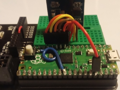 Pimoroni Pico Explorer with SD Card Reader Hacked In