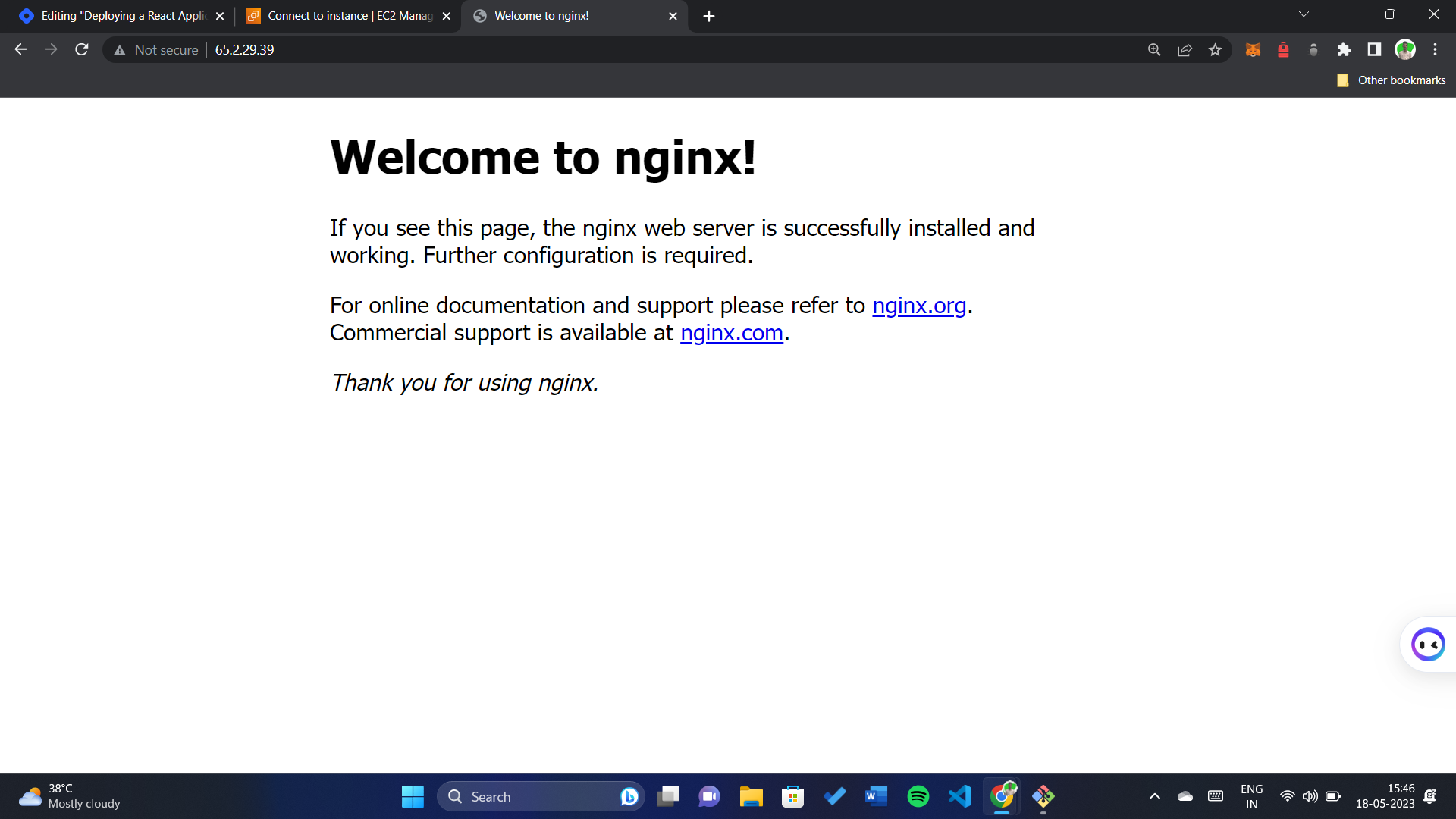 Nginx env. Nginx env