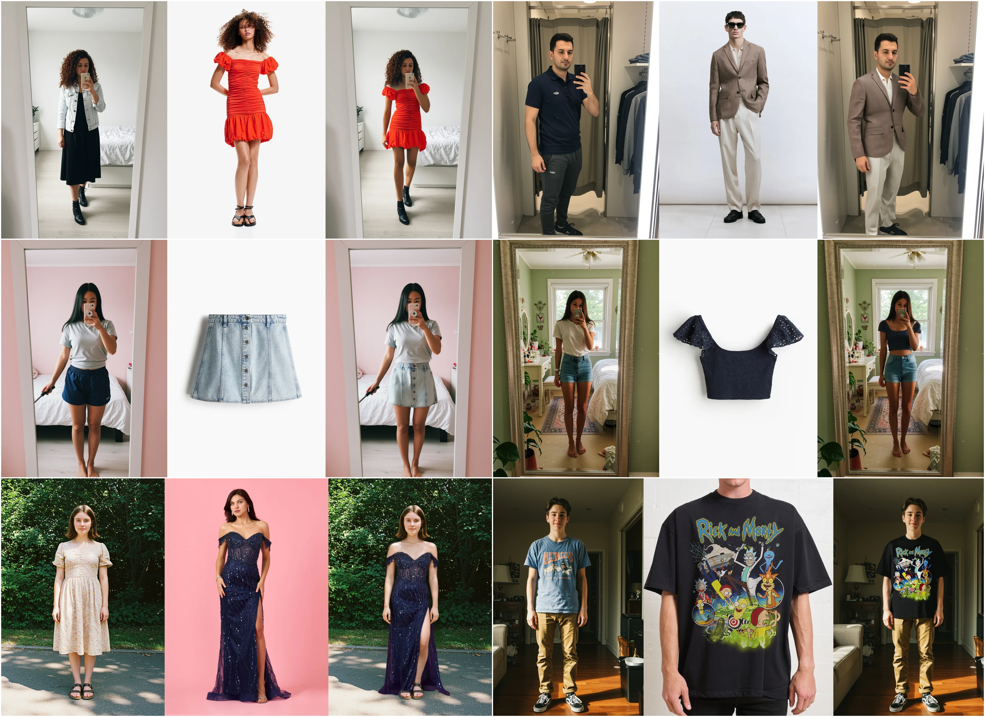 FASHN VTON v1.5 examples