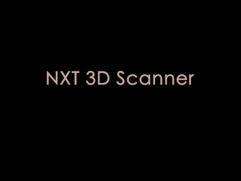 NXT 3D Scanner (N3dScan) - Demo Reel